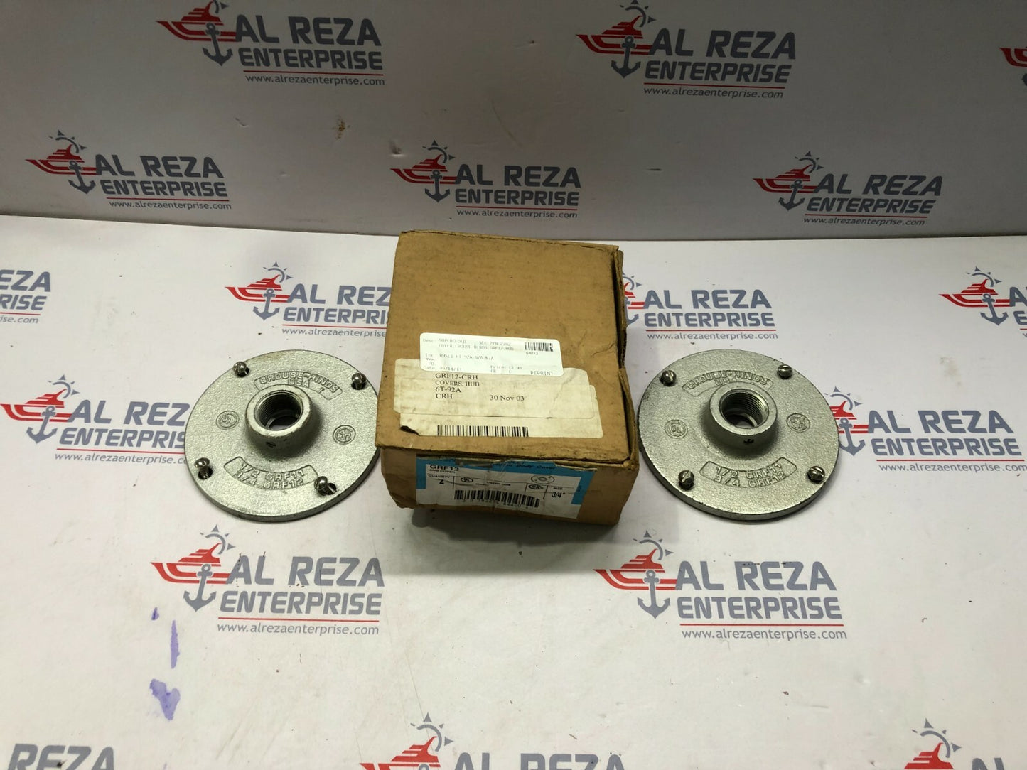 CROUSE-HINDS GRF12 3/4" HUB COVER