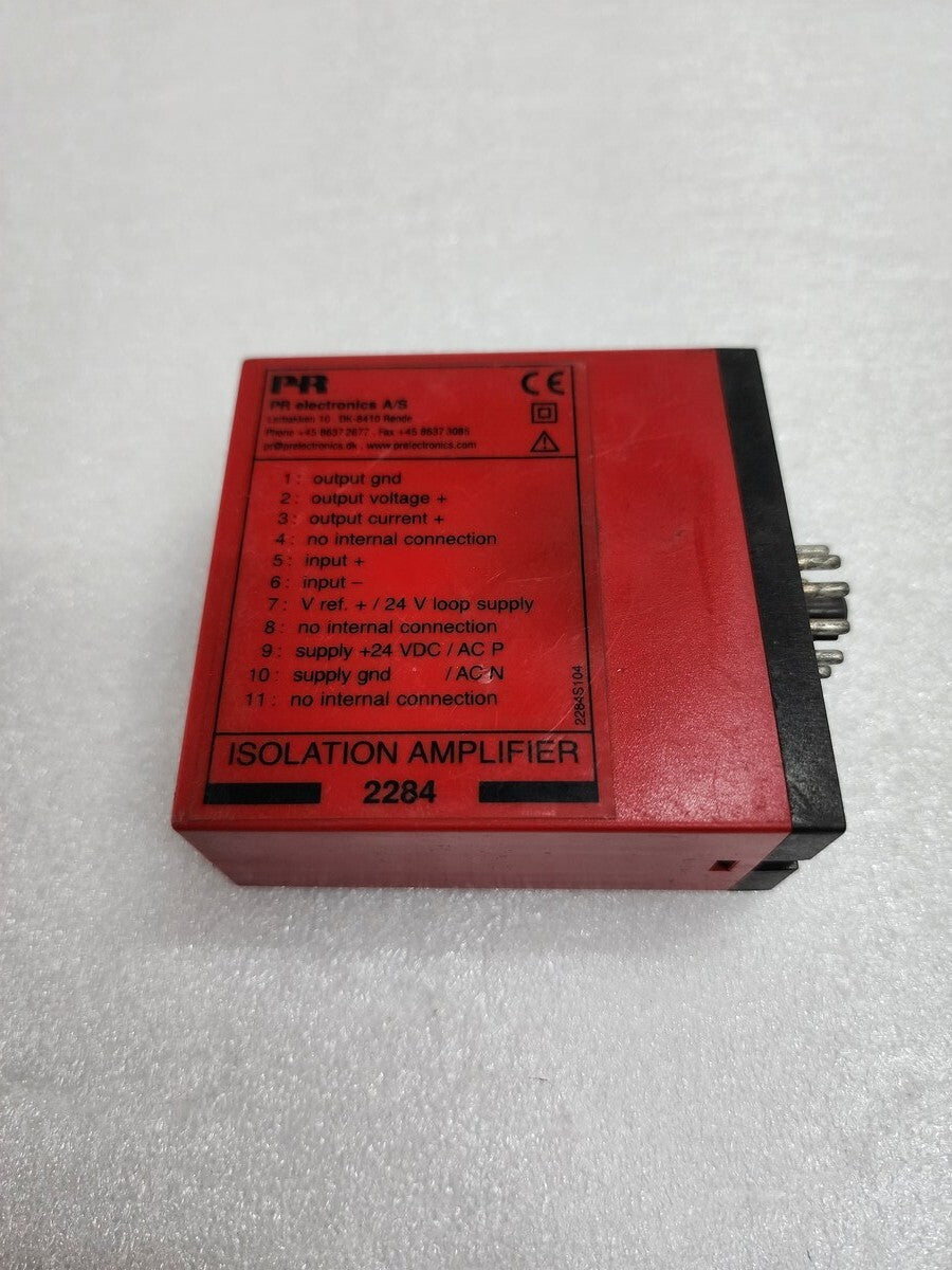 PR ELECTRONIC 2284 ISOLATION AMPLIFIER 24VDC