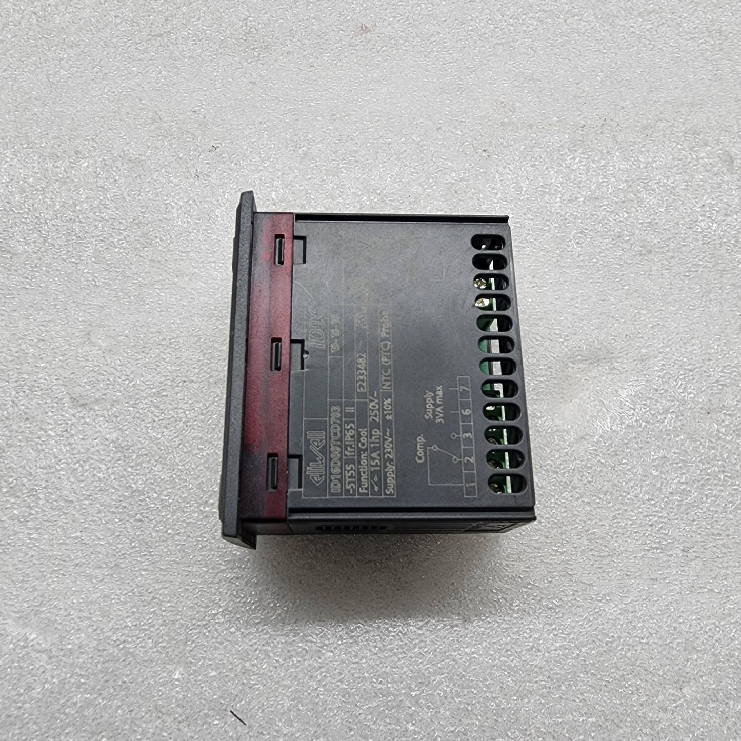 ELIWELL ID961 THERMOSTAT CONTROLLER ID16D00TCD703 230V