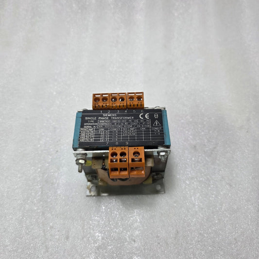 SIEMENS 4AM3495-0BD30-0C SINGLE PHASE TRANSFORMER 75VA | 220-480V TO 120/220V