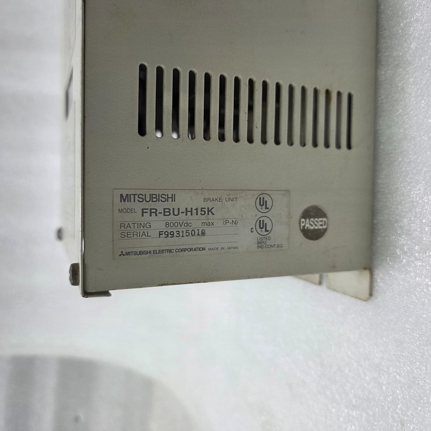 MITSUBISHI FR-BU-H15K BRAKE UNIT 800VDC | INDUSTRIAL DRIVE BRAKING MODULE