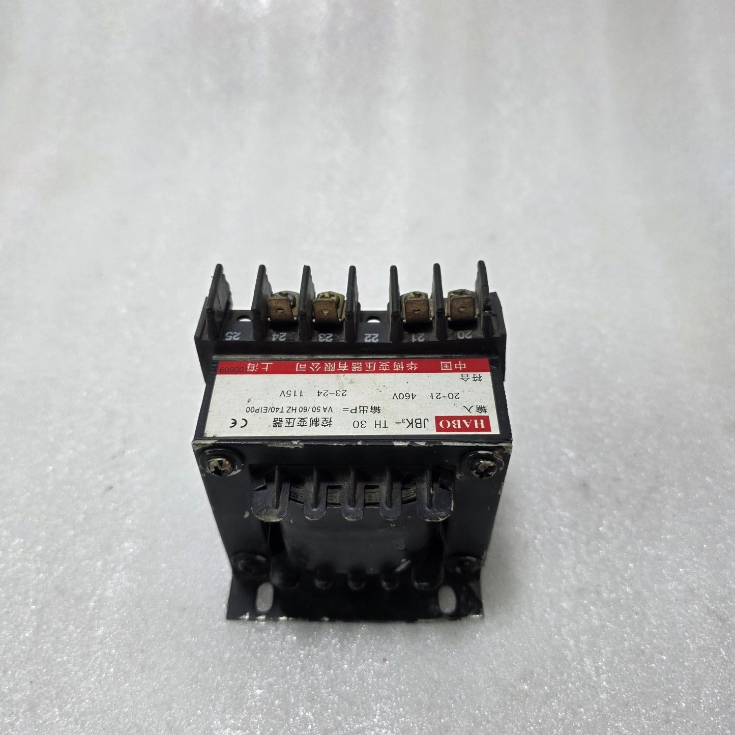 HABO JBK3-TH30 CONTROL TRANSFORMER 460V TO 115V | INDUSTRIAL PANEL TRANSFORMER 5