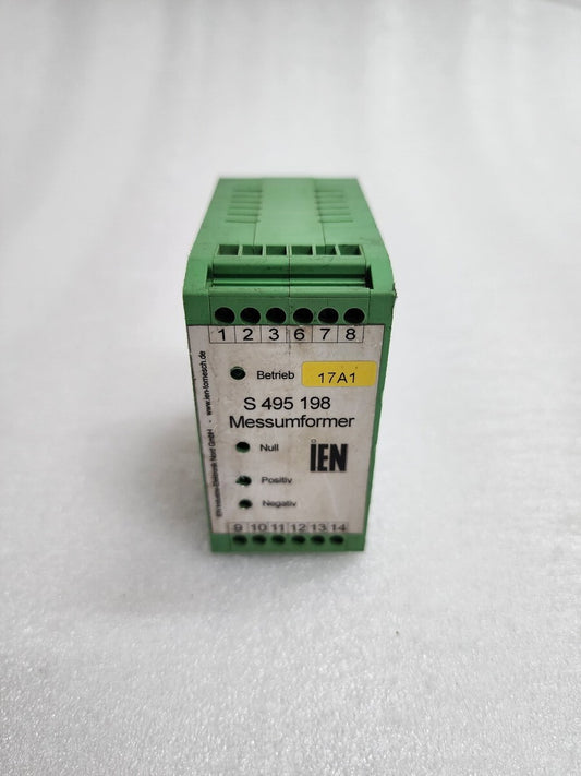 IEN INDUSTRIE ELEKTRONIK NORD S 495 198 MESSUMFORMER - BODY DAMAGE