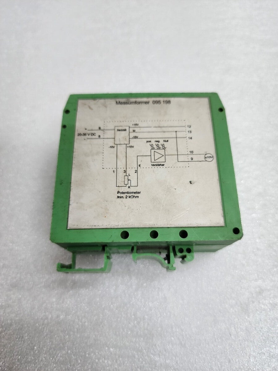 IEN INDUSTRIE ELEKTRONIK NORD 095 198 MEBUMFORMER