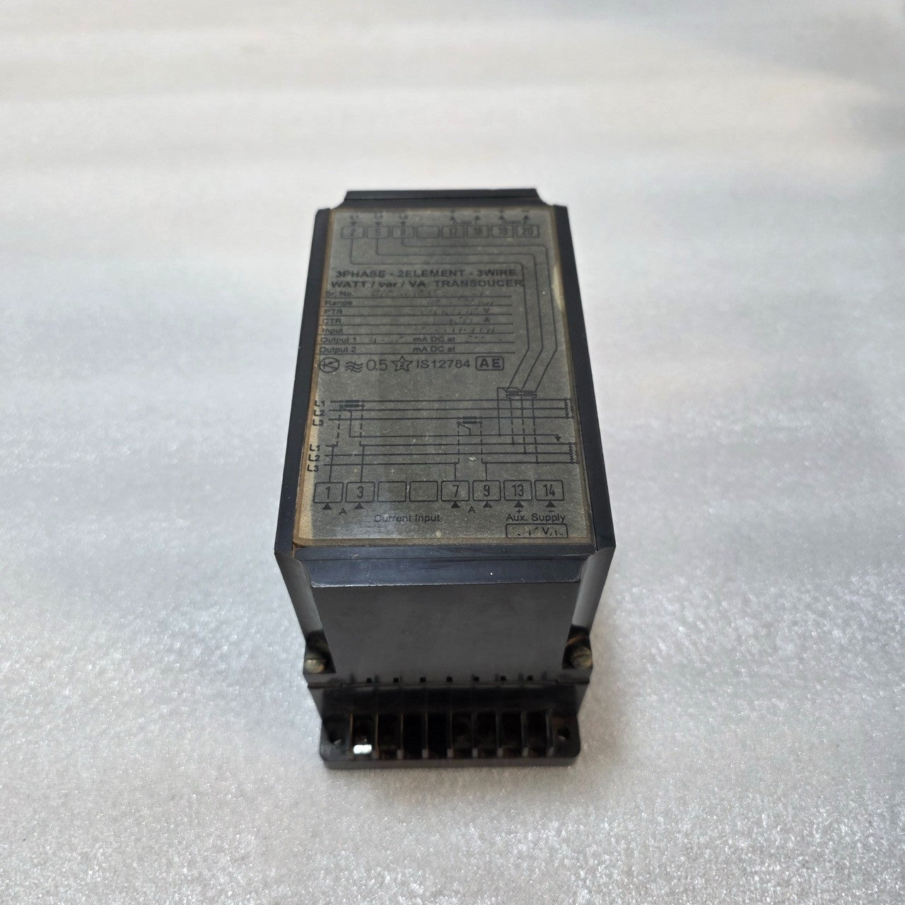 AE 3-PHASE, 2-ELEMENT, 3-WIRE WATT / VAR / VA TRANSDUCER
