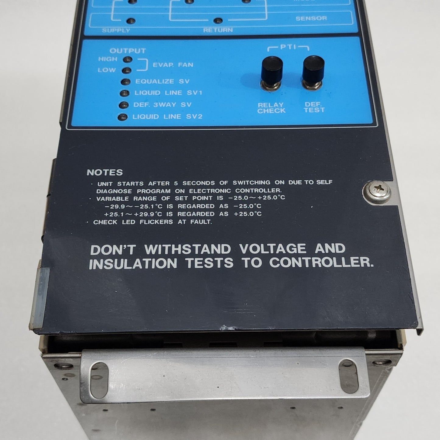 DAIKIN ELECTRONIC CONTAINER OPERATION SYSTEM DUE-DK86-412-00
