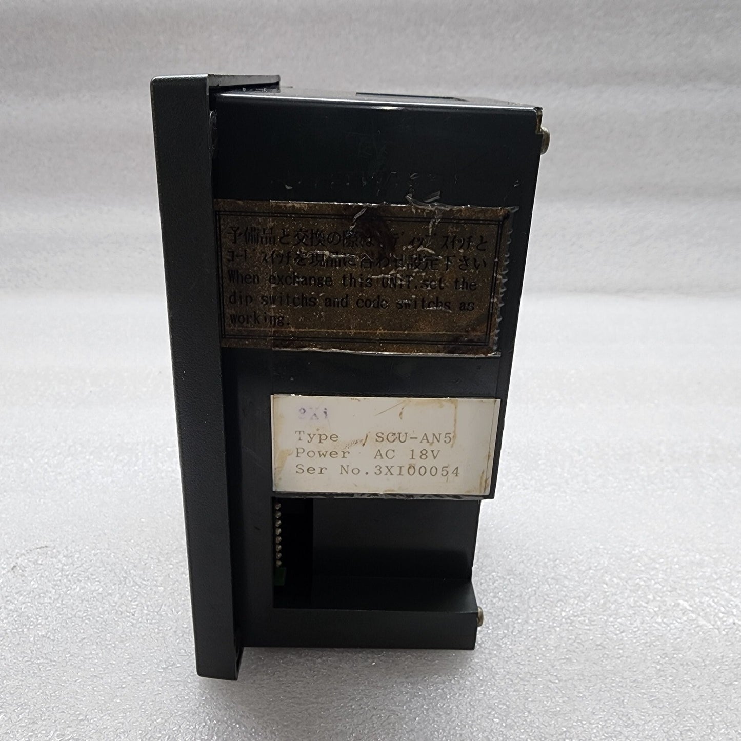 JRC SCU-AN5 STARTER CONTROL UNIT 18V