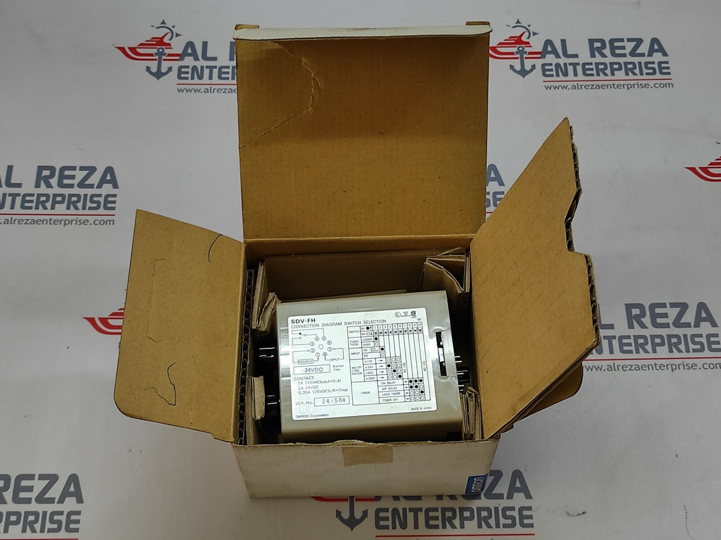 OMRON SDV-FH2T VOLTAGE SENSOR 24V DC SDV-FH