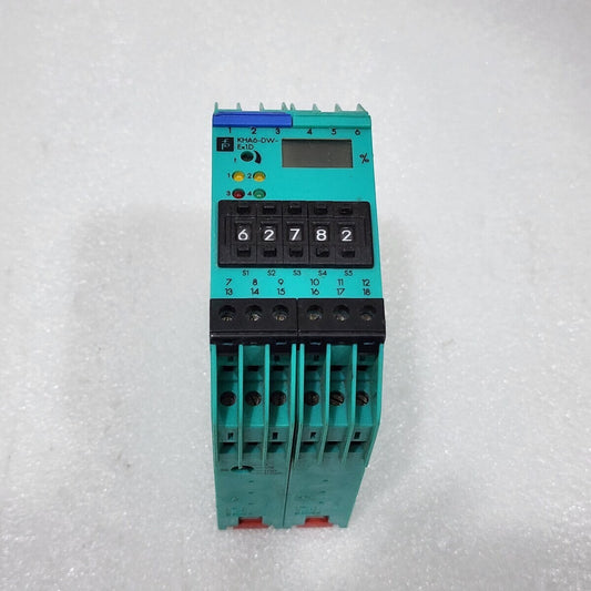 PEPPERL + FUCHS KHA6-DW-EX1.D ROTATION SPEED MONITOR 29488