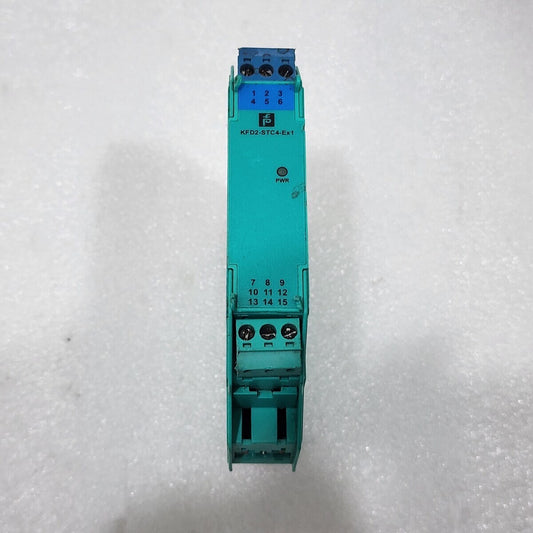 PEPPERL + FUCHS KFD2-STC4-EX1 SMART TRANSMITTER POWER SUPPLY 122580 LOT OF 2 UNI