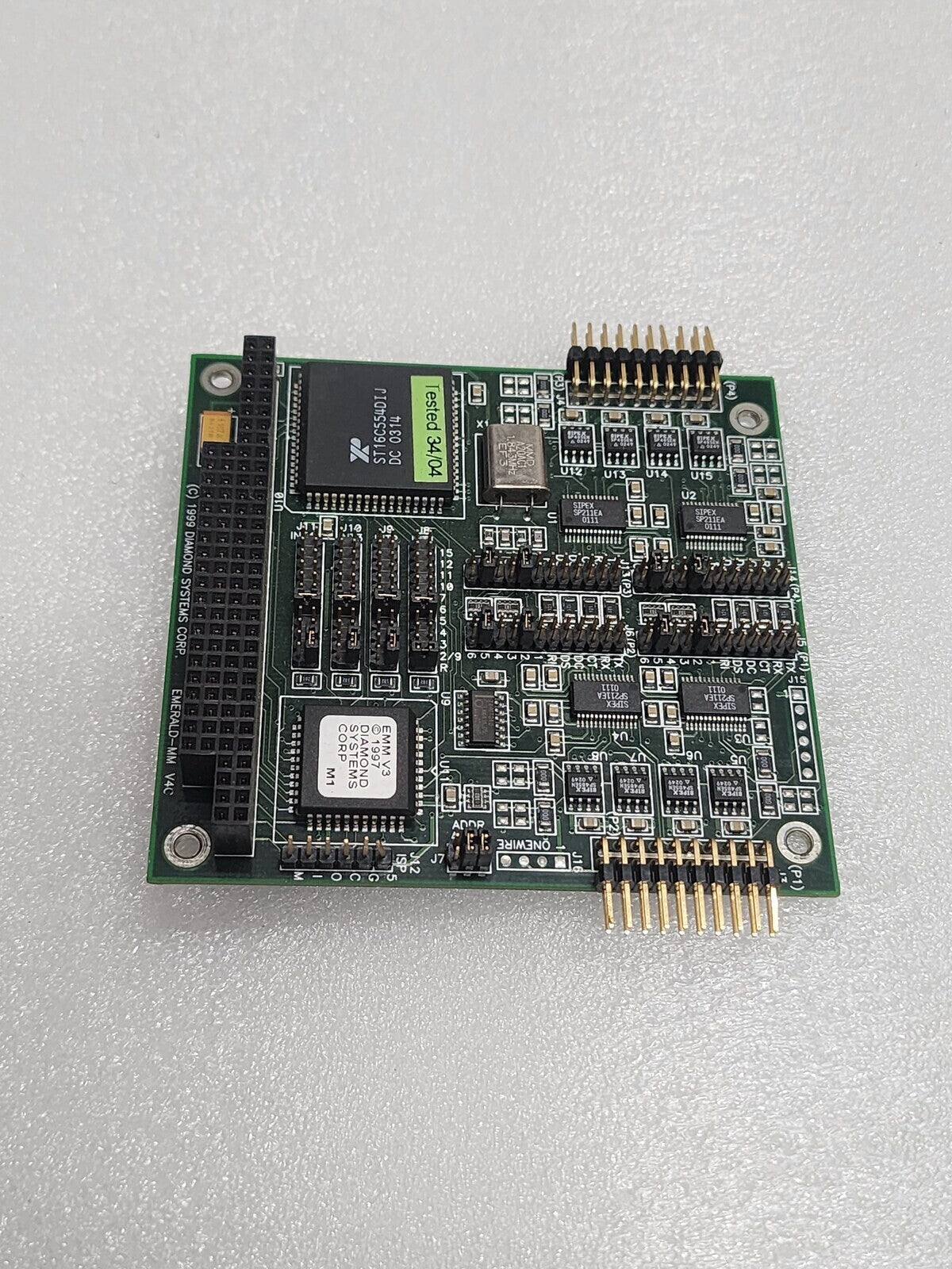 DIAMOND SYSTEM CORP EMM-4M-XT 4-PORT RS-232/422/485 PC/104 MODULE EMERALD-MM V4C