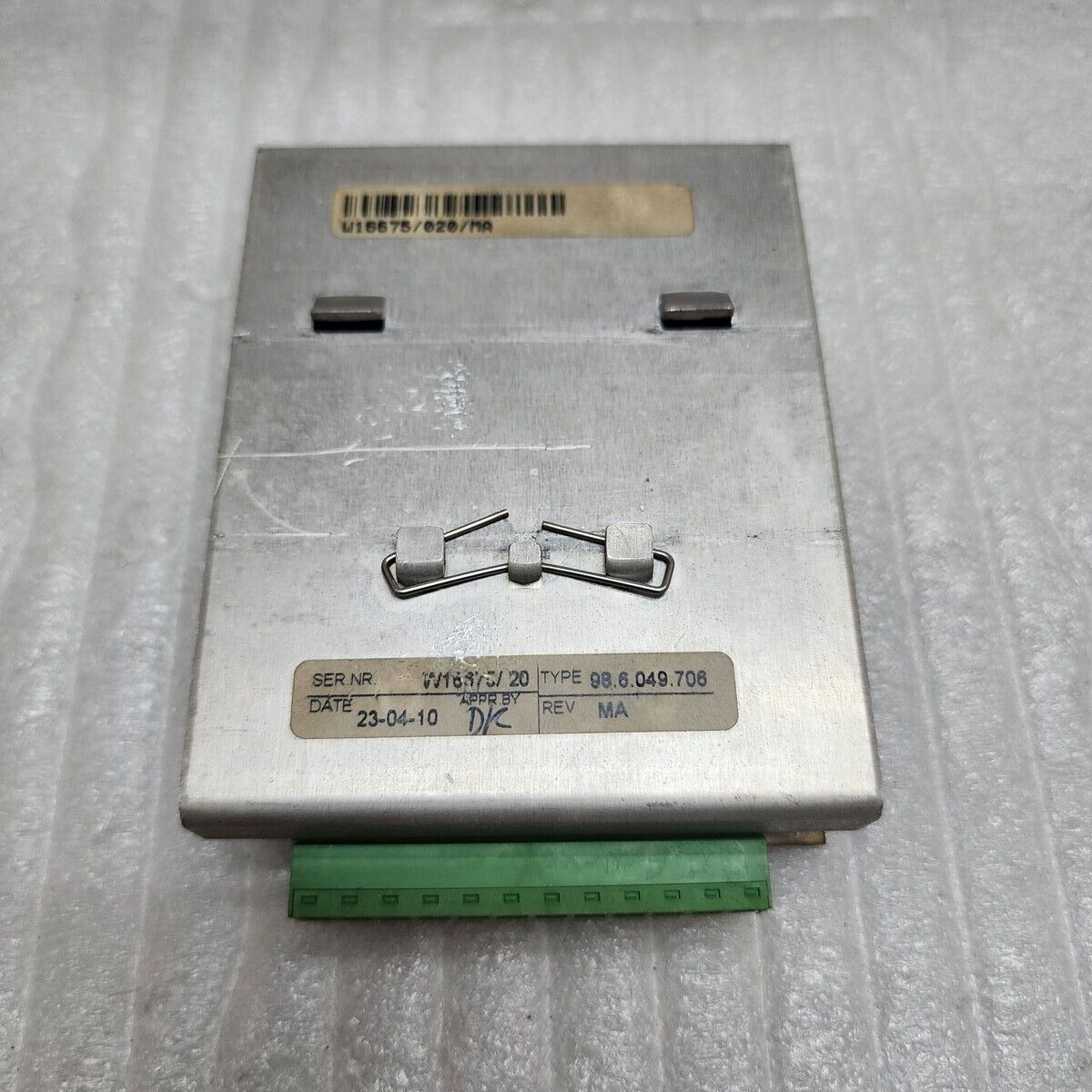 TERASAKI XP106 Kontrolle Prozessor Platte 98.6.049.706
