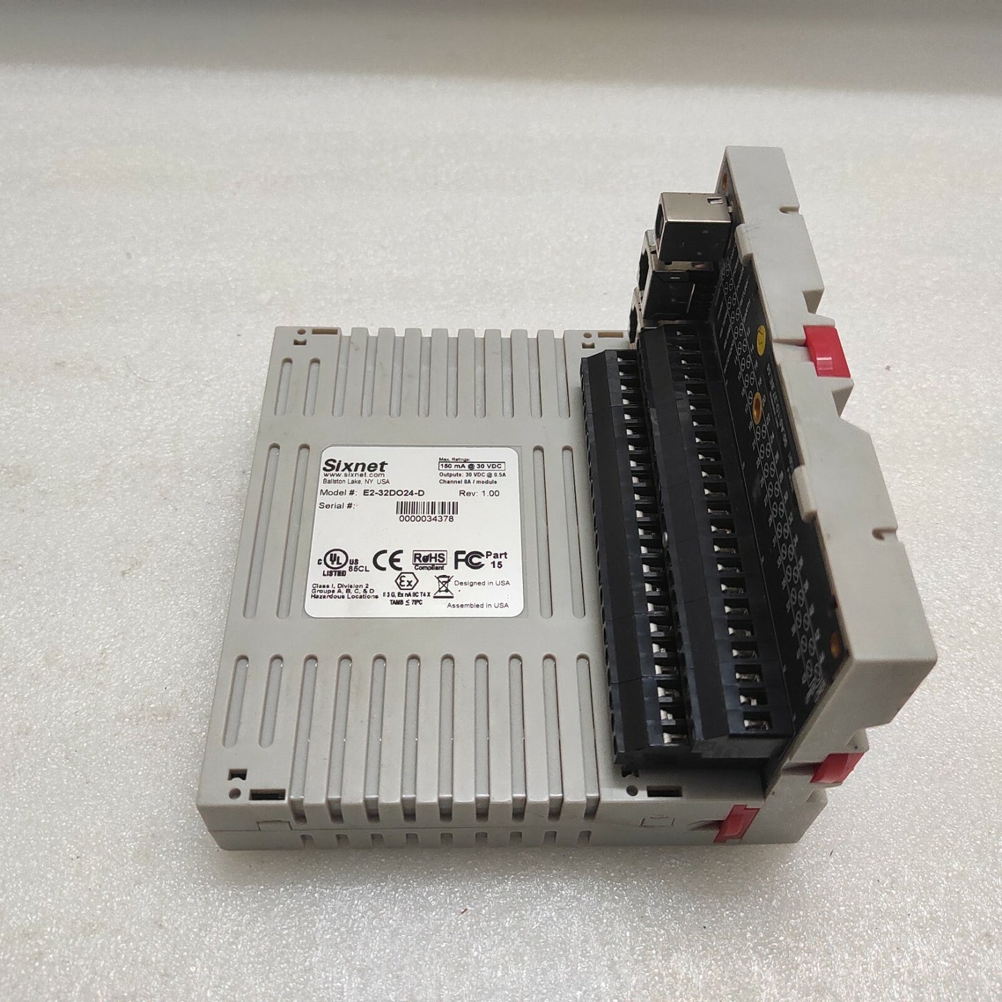 HONEYWELL SIXNET E2-32DO24-D ETHERNET SWITCH