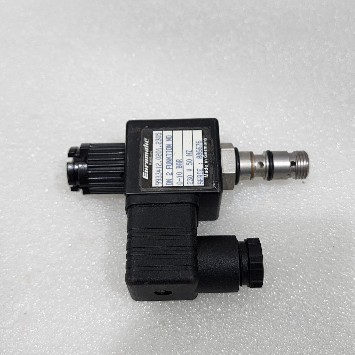 EUROMATIC 9933412.0201.2305 VALVE WITH HERION 0200 COIL