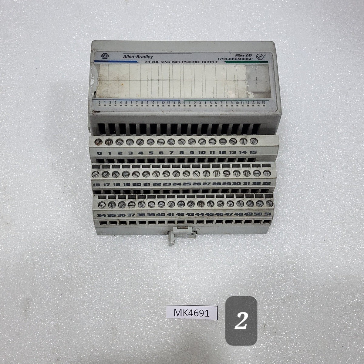 ALLEN BRADLEY CAT 1794-IB16X0B16P FLEX I/O MODULE 97284871 1794-TB32 96385272
