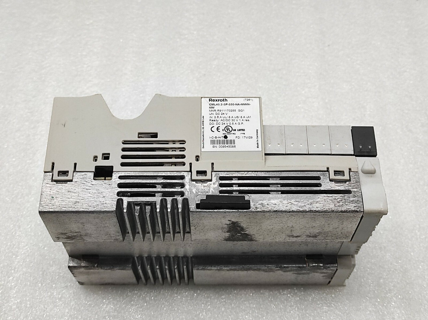 REXROTH INDRA CONTROL L40 CML40.2-SP-330-NA-NNNN-NW R911170255 GQ1