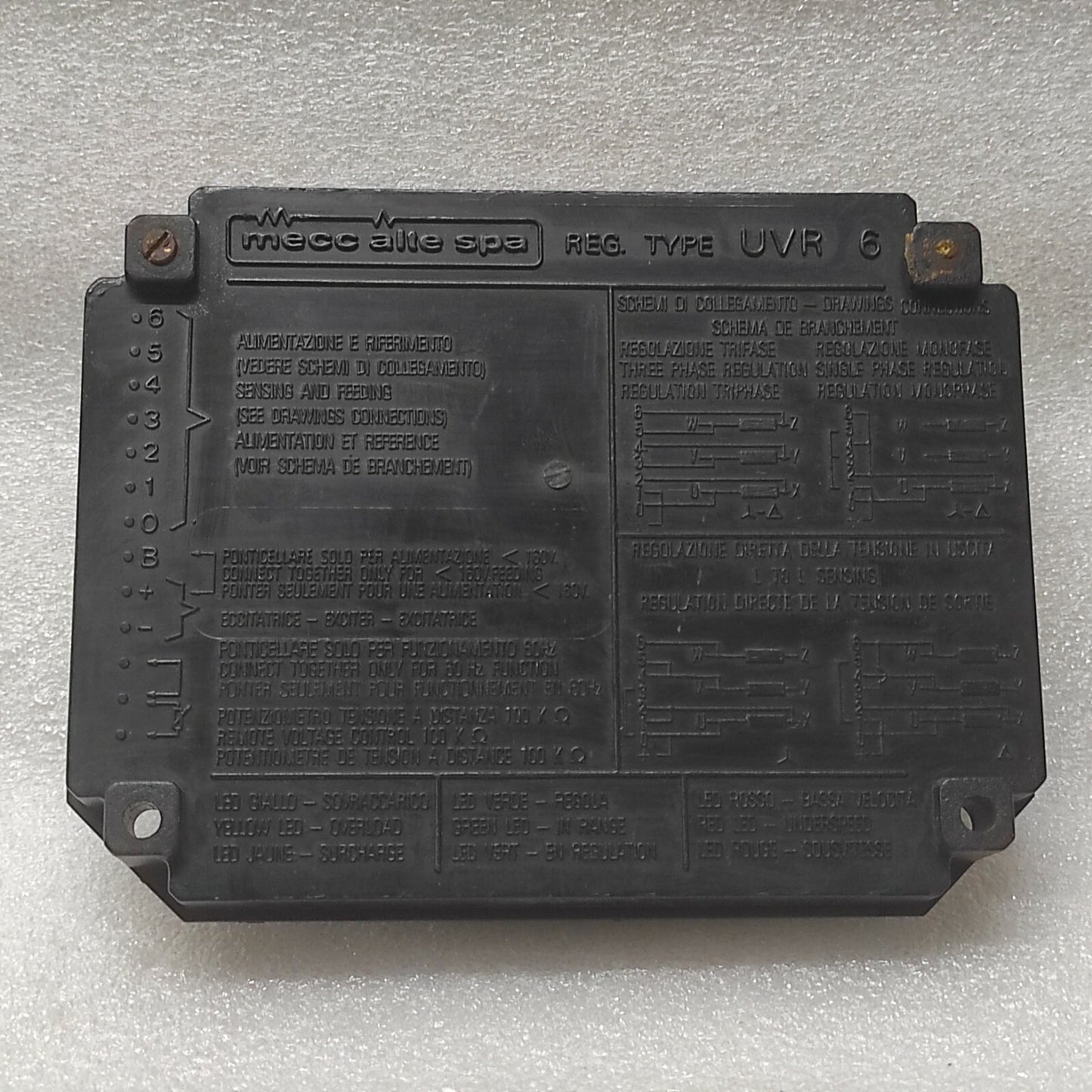 MECC ALTE SPA VRA8171SI-A UVR6 PSA9861SUA