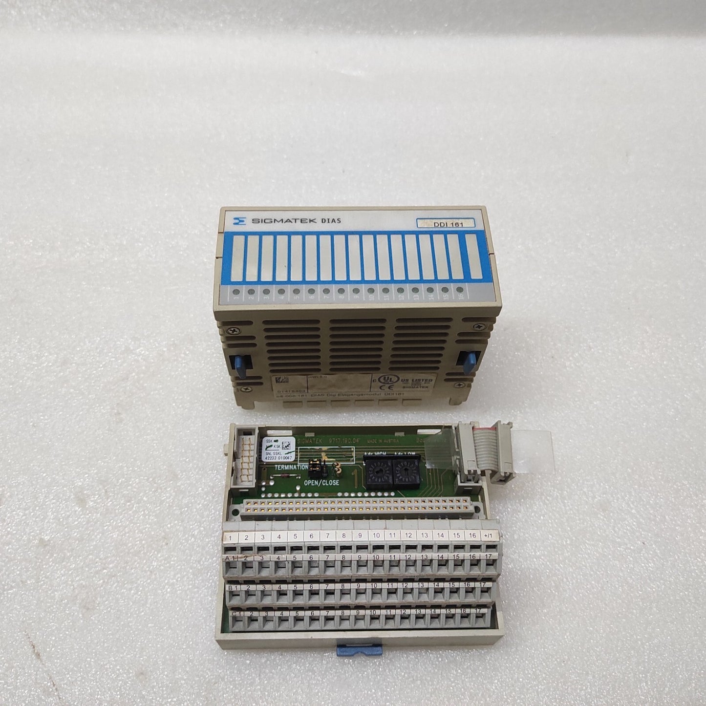 SIGMATEK DIAS DDI 161 DIGITAL INPUT MODULE 05-006-161