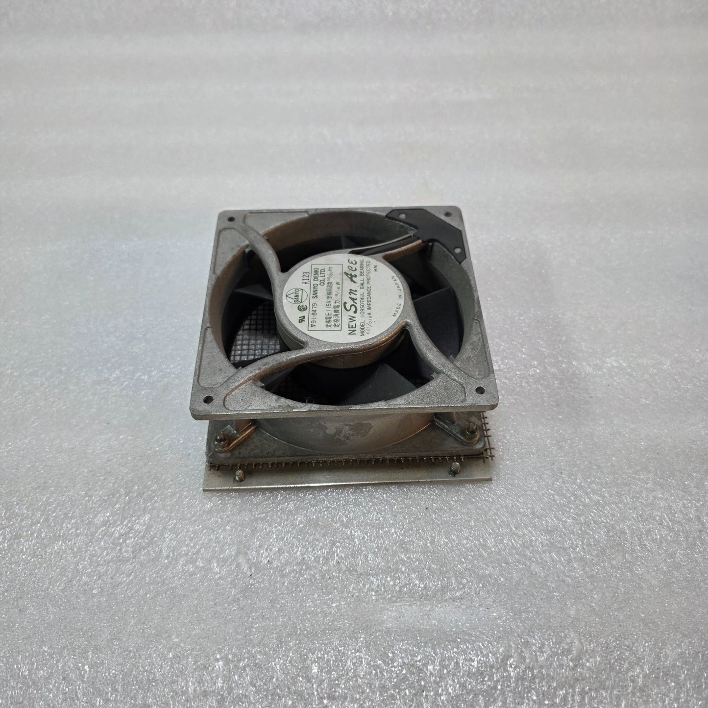 SANYO DENKI SAN ACE 109S074UL AC AXIAL COOLING FAN – 115 V BALL BEARING, METAL F
