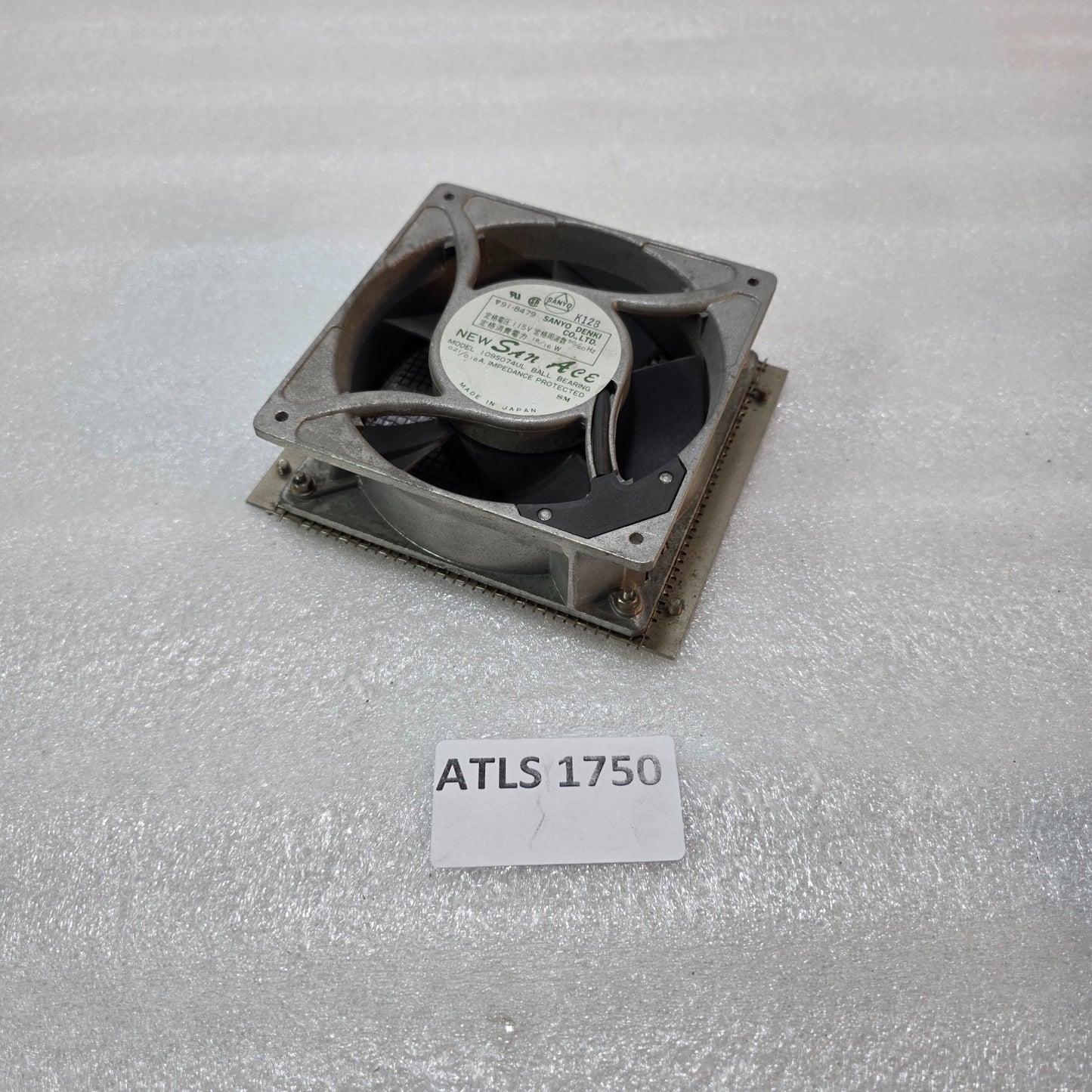 SANYO DENKI SAN ACE 109S074UL AC AXIAL COOLING FAN – 115 V BALL BEARING, METAL F