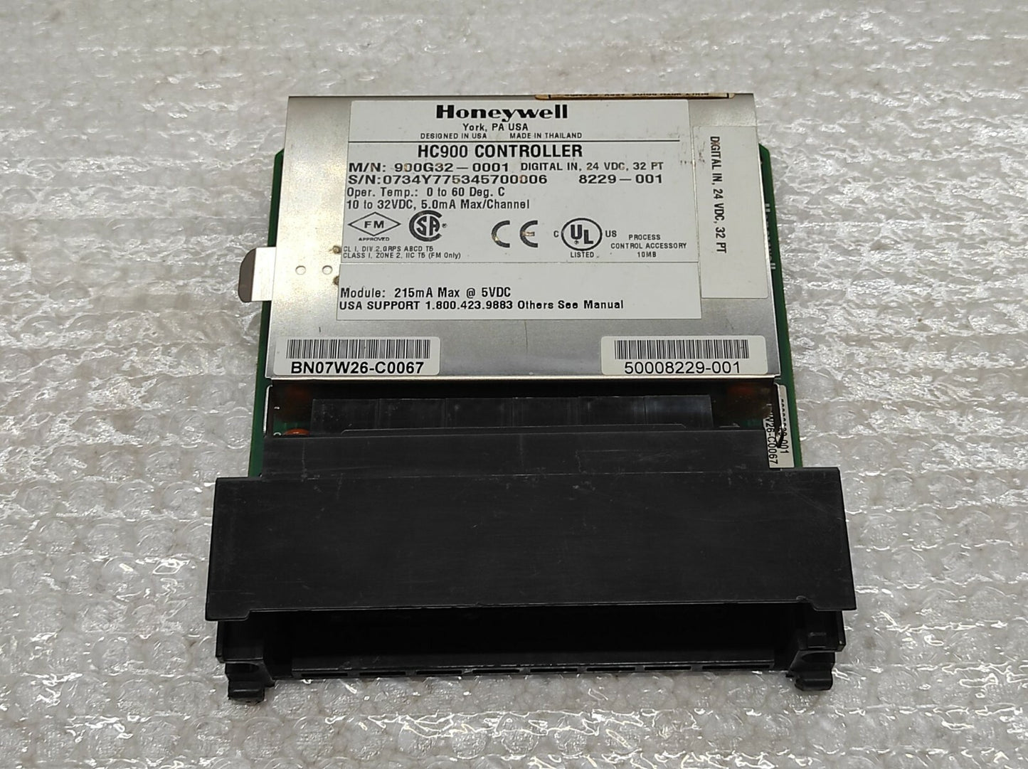 Honeywell HC900 Controller 900G32-0001 Digital Input Module 900G320001