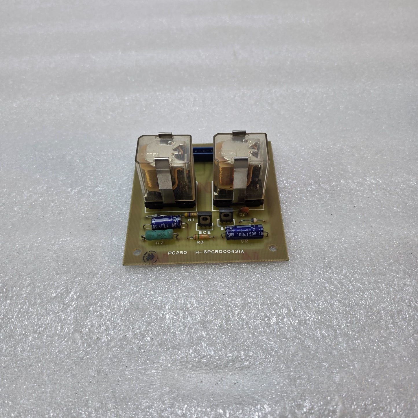 JRC PC250 RELAY CONTROL BOARD H-6PCRD00431A DUAL RELAY PCB MODULE (MADE IN JAPAN