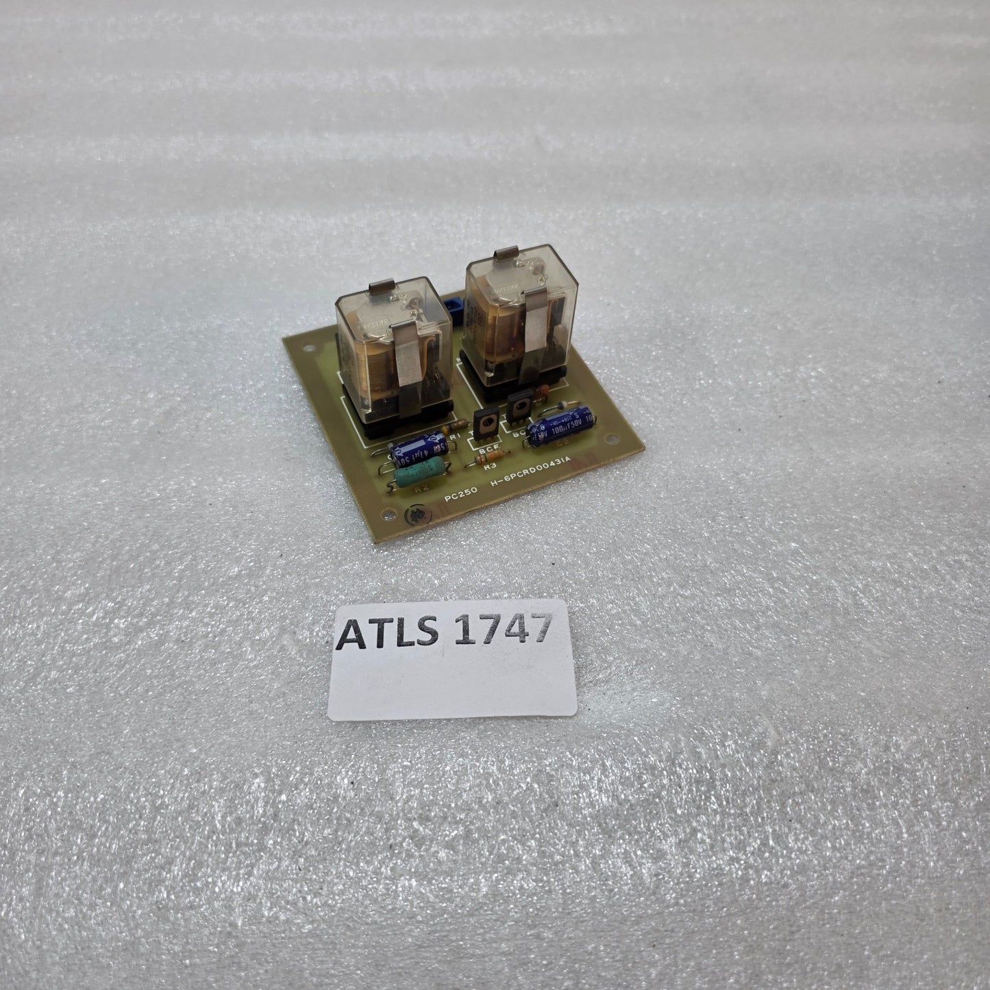 JRC PC250 RELAY CONTROL BOARD H-6PCRD00431A DUAL RELAY PCB MODULE (MADE IN JAPAN