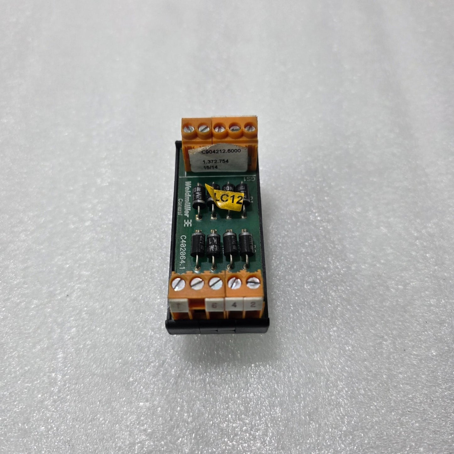 WEIDMÜLLER / CONEXEL DIODE TERMINAL MODULE – C402064.1 (TLB2)