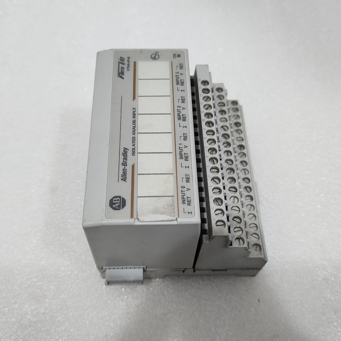 ALLEN BRADLEY CAT 1794 IF4I FLEX I/O MODULE CAT 1794 TB3 96145477