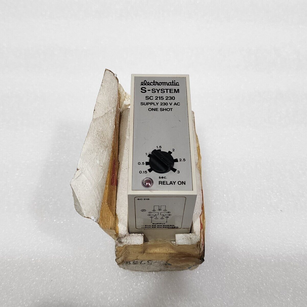 ELECTROMATIC S-SYSTEM SC 215 230 ONE SHOT RELAY 230VAC