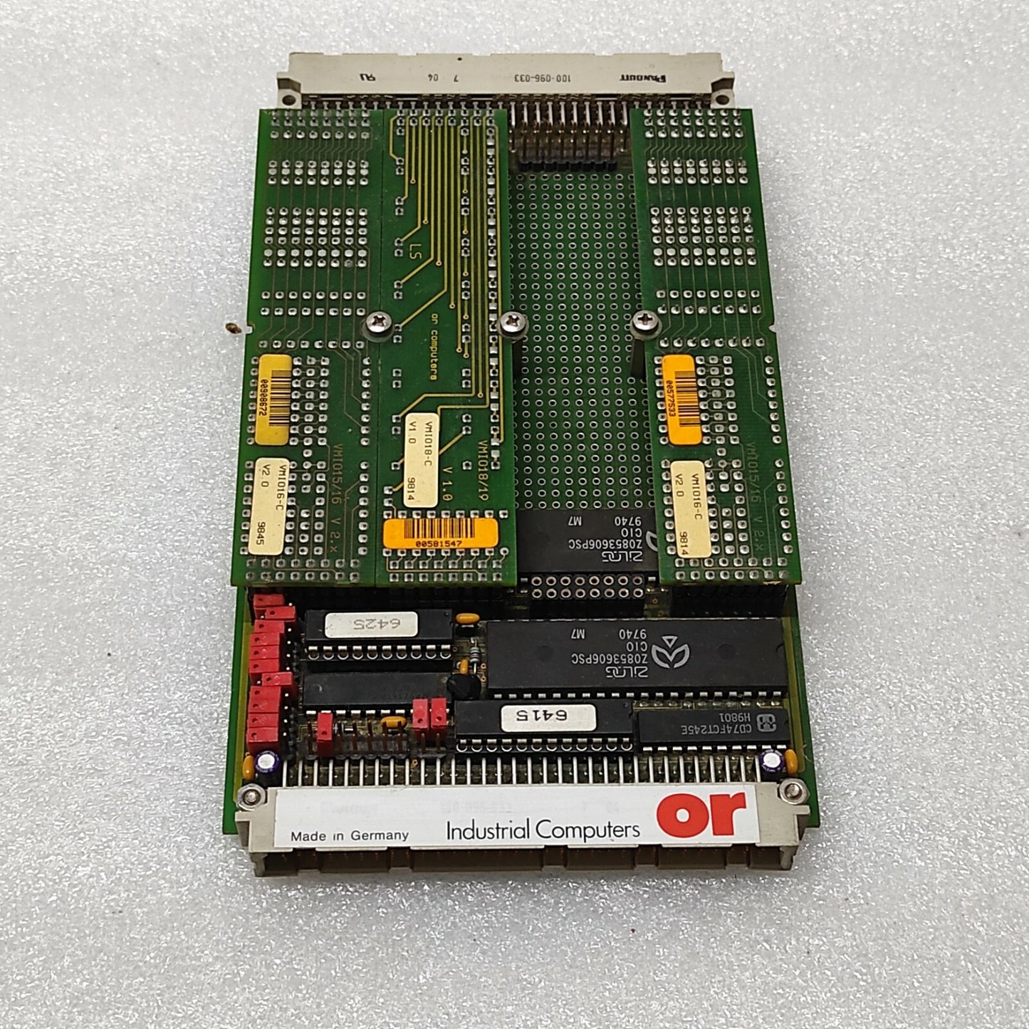 OR INDUSTRIAL COMPUTERS VMI010-CW02 PCB VMI018-C VMI016-C