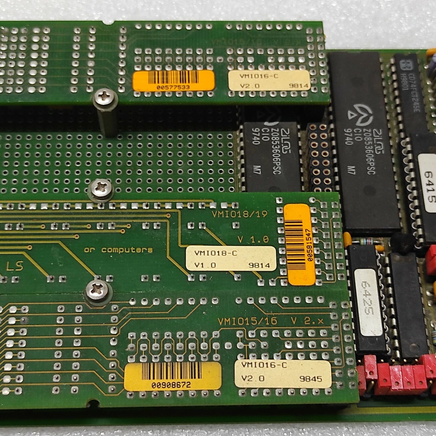 OR INDUSTRIAL COMPUTERS VMI010-CW02 PCB VMI018-C VMI016-C