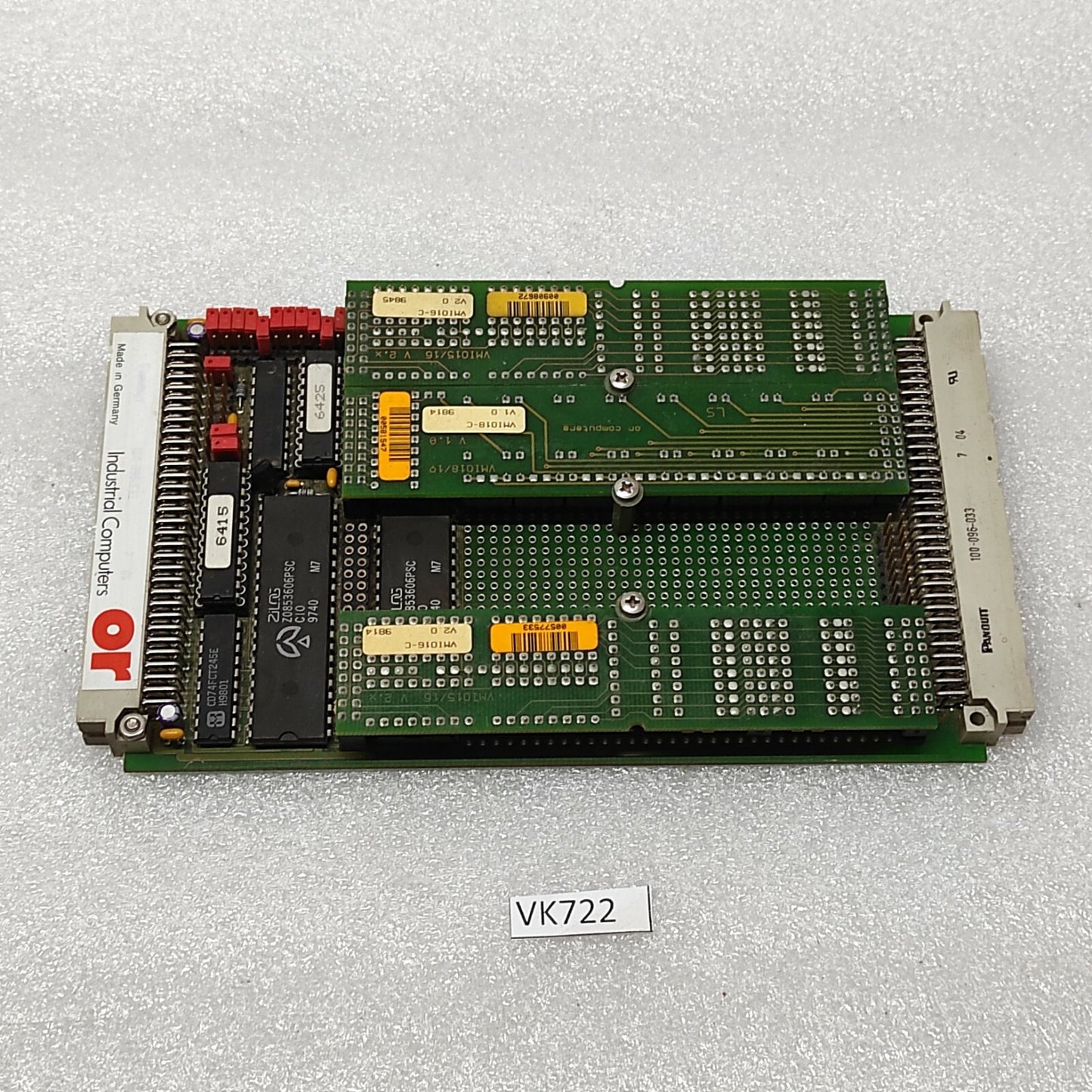 OR INDUSTRIAL COMPUTERS VMI010-CW02 PCB VMI018-C VMI016-C