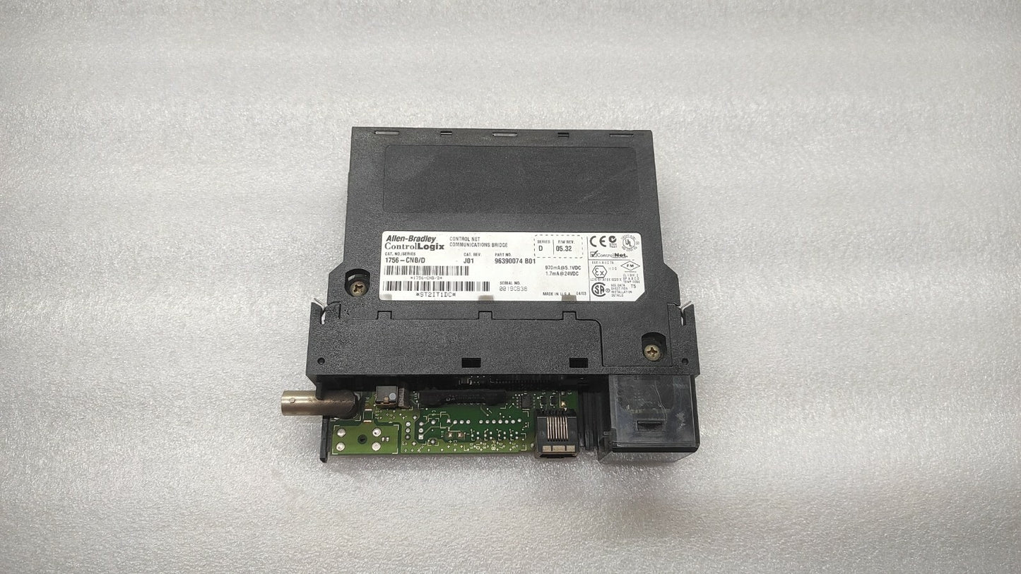 ALLEN BRADLEY CAT  1756-CNB/D CONTROL NET COMMUNICATION BRIDGE