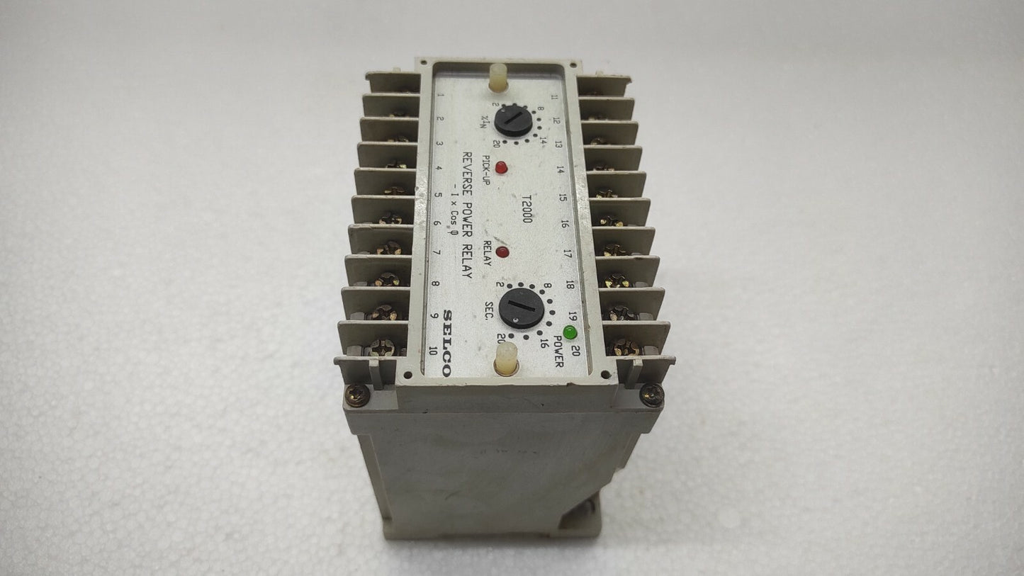 SELCO T2000-12 REVERSE POWER RELAY 660V