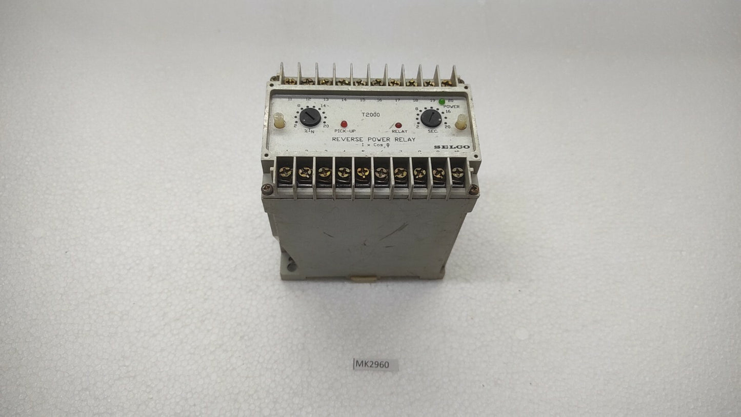 SELCO T2000-12 REVERSE POWER RELAY 660V