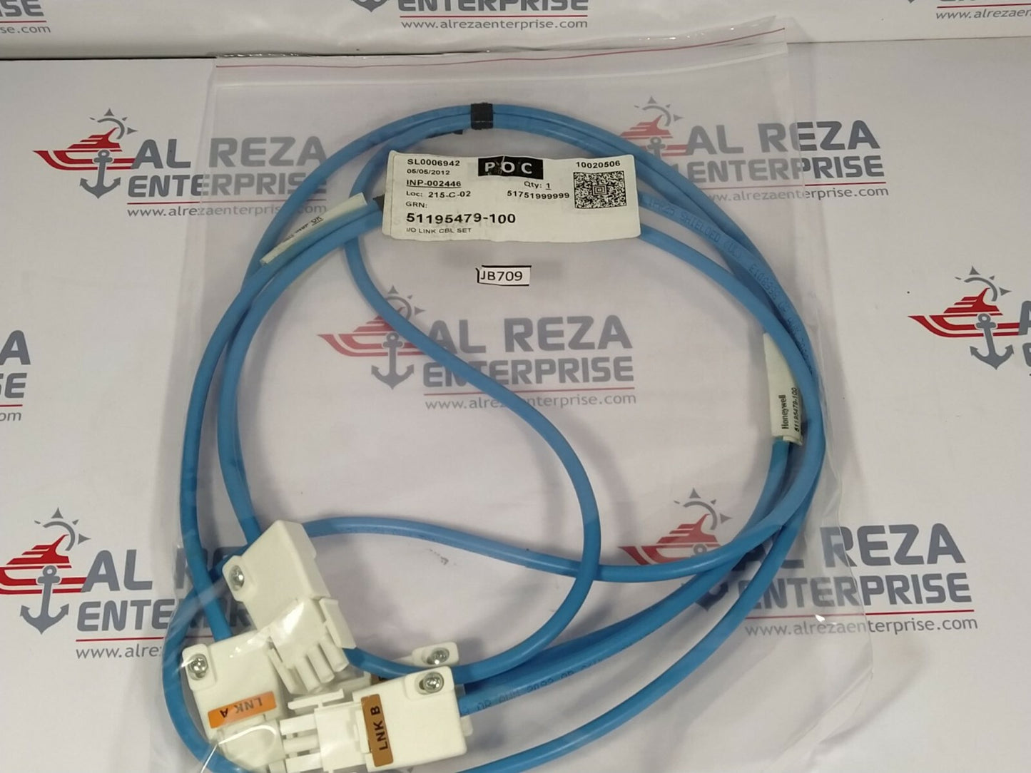 Honeywell 51195479-100 I/O Link Cable Set Revision C LOT OF 2 UNIT