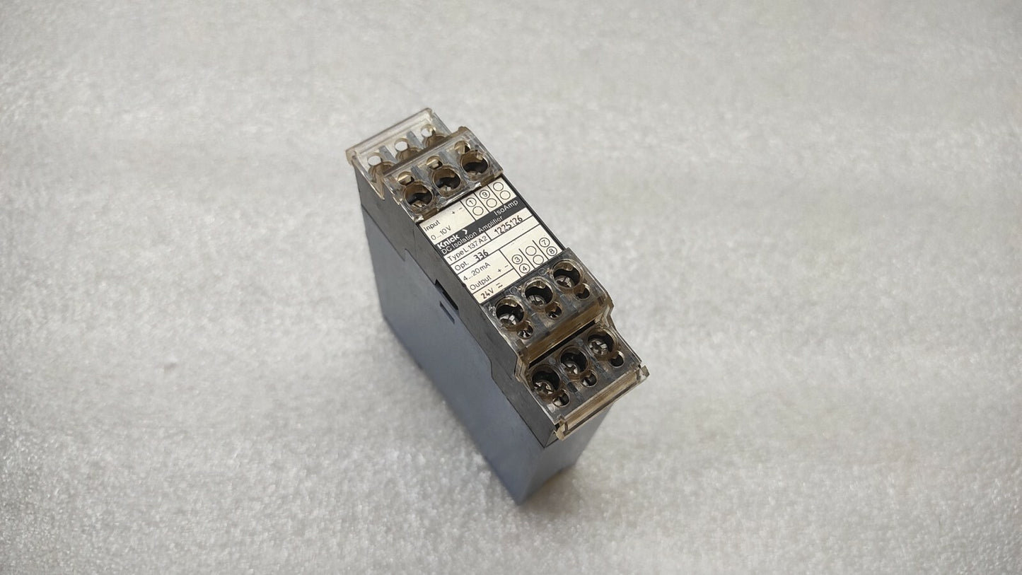 KNICK L137 A2 DC-ISOLATION AMPLIFIER
