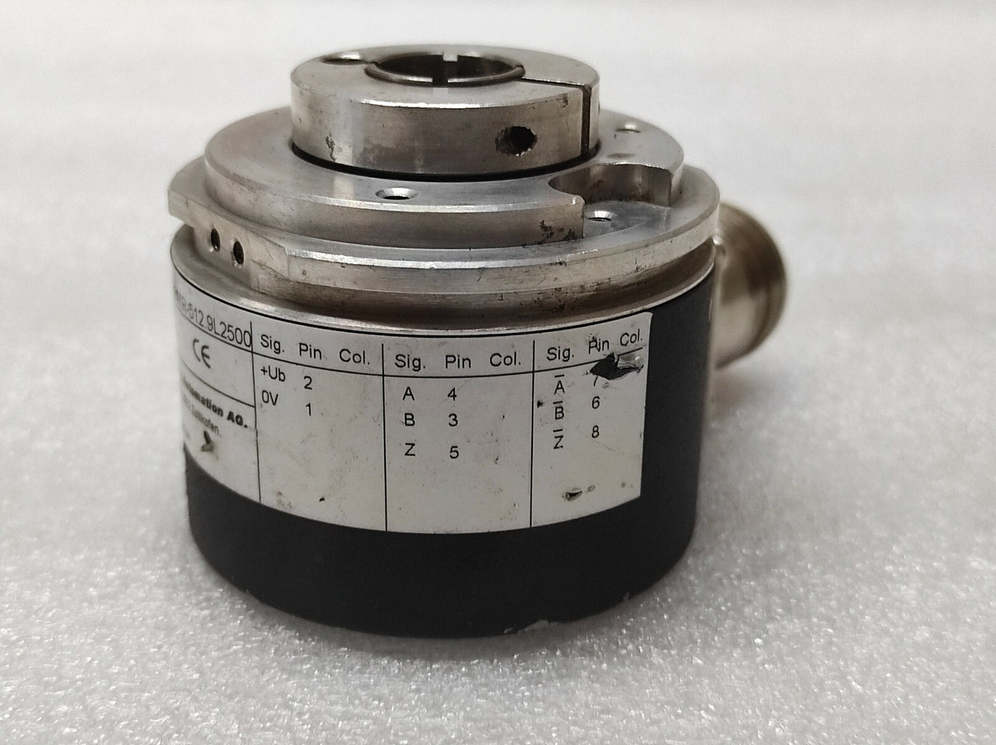 ELCO INDUSTRY AUTOMATION EB58W14R-H4TR-512.9L2500 ENCODER 5-30VDC