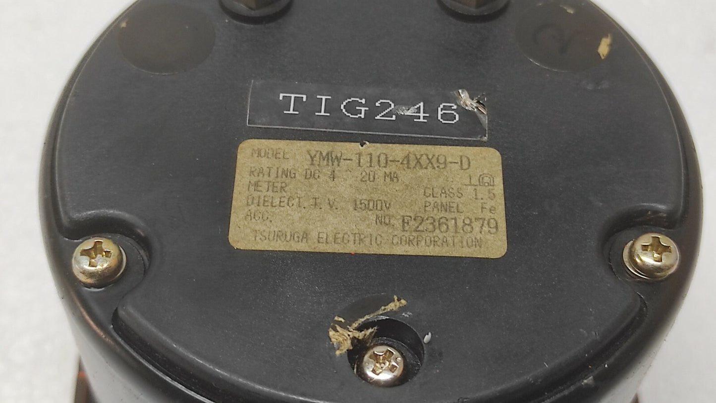 TSURUGA ELECTRIC YMW-110-4XX9-D TEMPERATURE INDICATOR