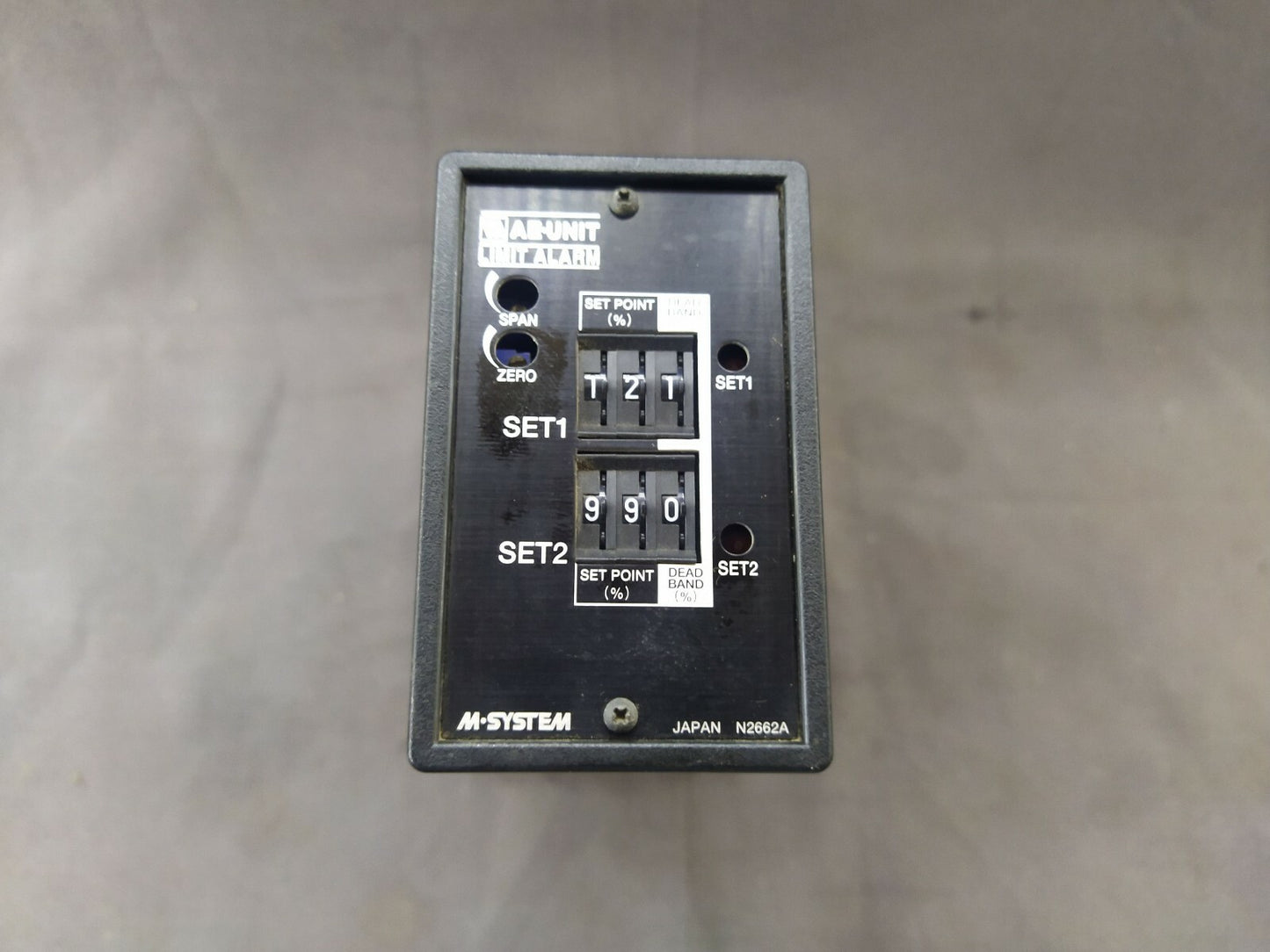 M-System AEM-44211-R AE-Unit Potentionmeter Limit Alarm AEM44211R