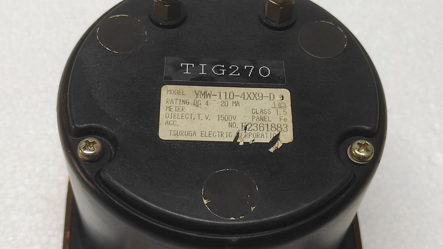 TSURUGA ELECTRIC YMW-110-4XX9-D TEMPERATURE INDICATOR -20TO100'C