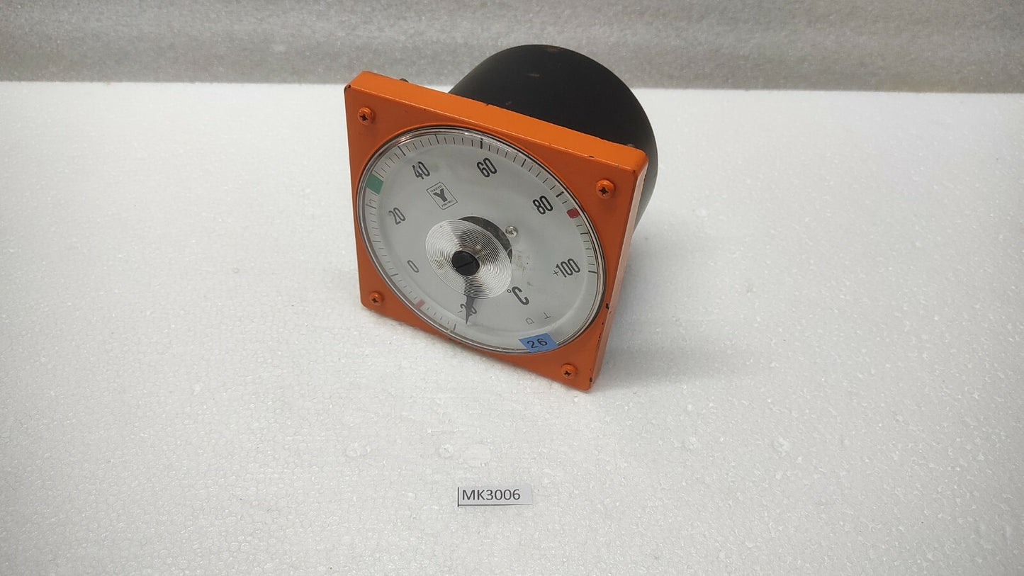 TSURUGA ELECTRIC YMW-110-4XX9-D TEMPERATURE INDICATOR -20TO100'C