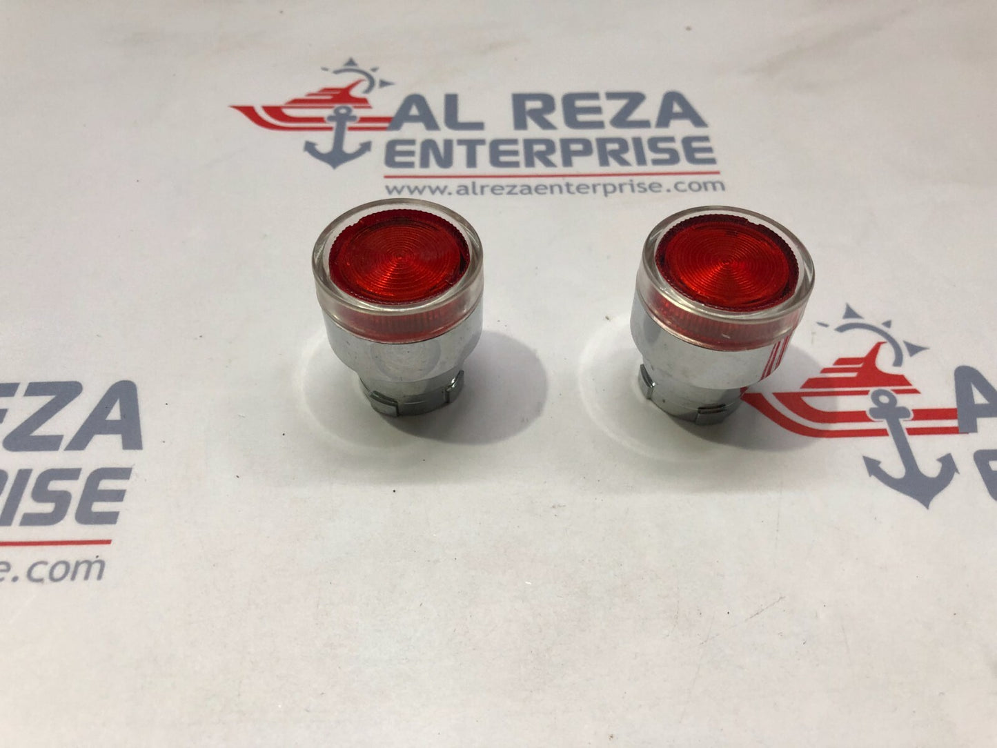 HITEC 102426 RED PUSH BUTTON LOT OF 2 UNIT