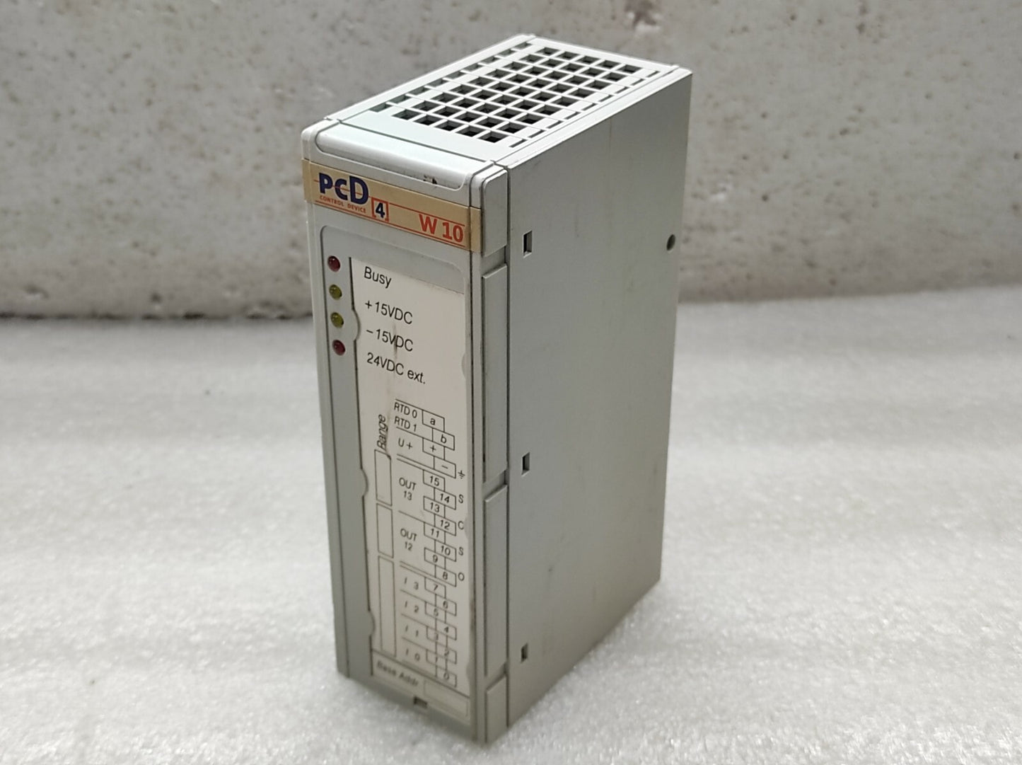 SAIA BURGESS PCD4.W100 ANALOG MODULE