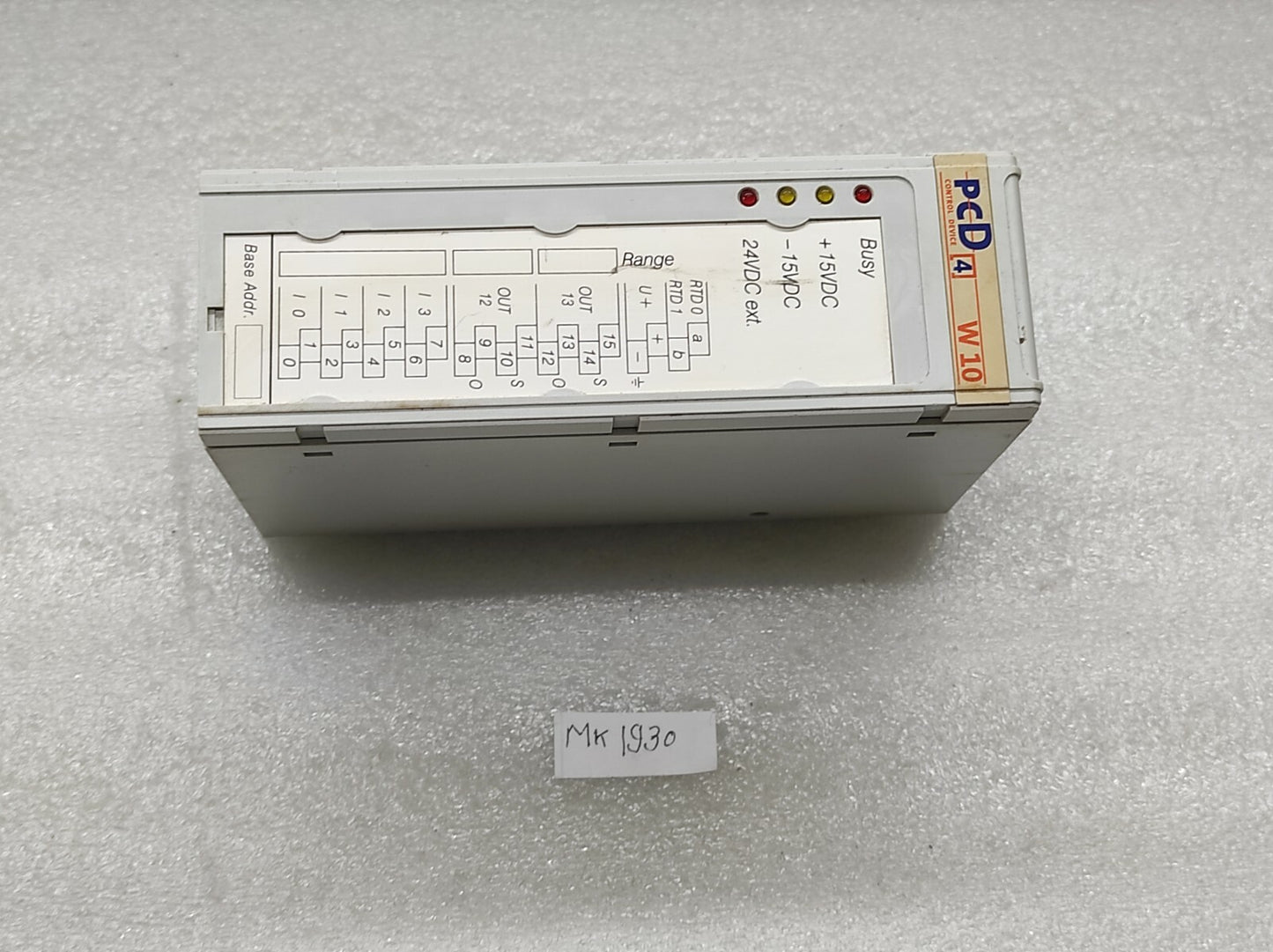 SAIA BURGESS PCD4.W100 ANALOG MODULE