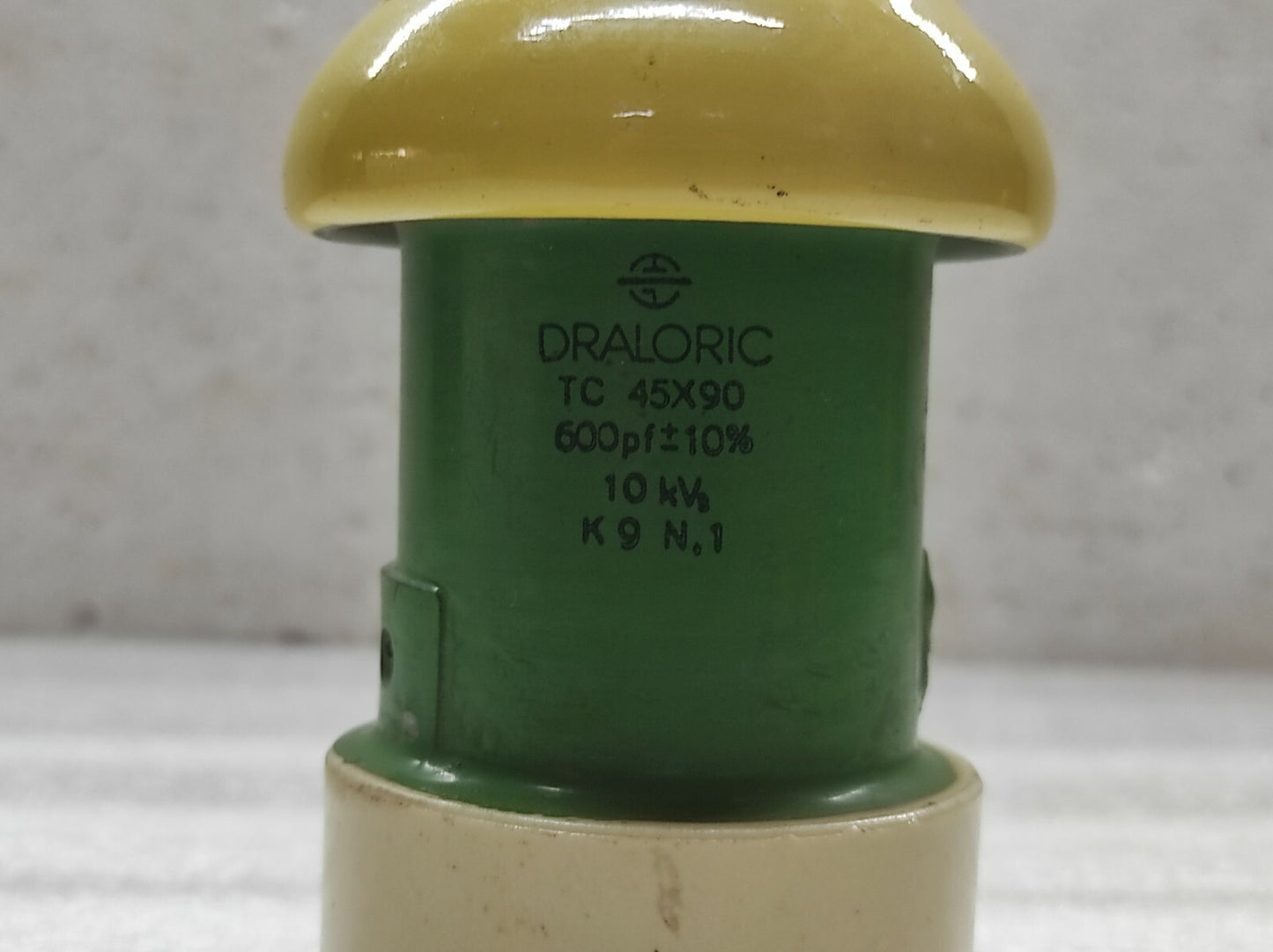 DRALORIC TC 45X90 600PF 10KV