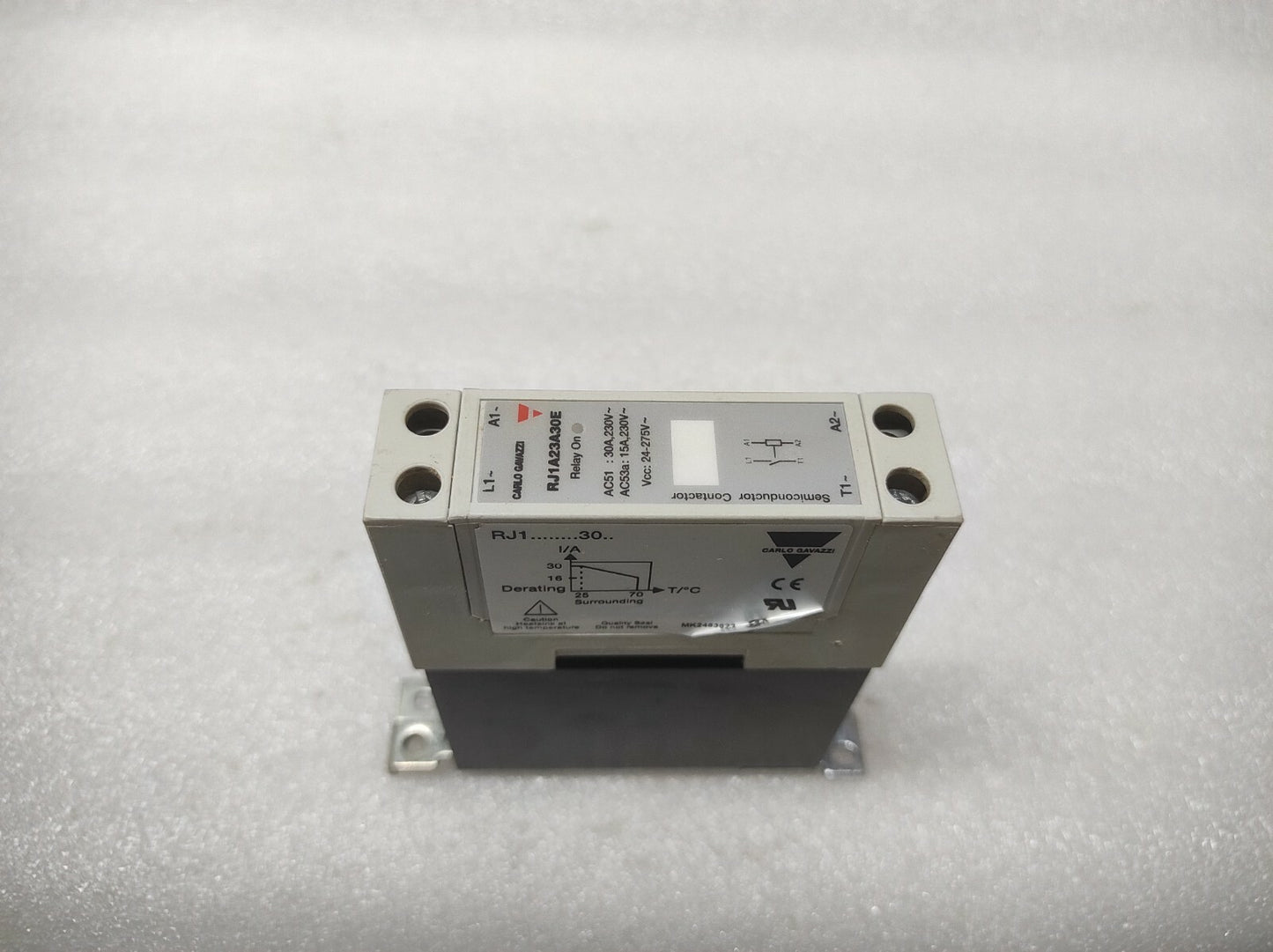 CARLO GAVAZZI RJ1A23A30E SEMICONDUCTOR CONTACTOR 230V