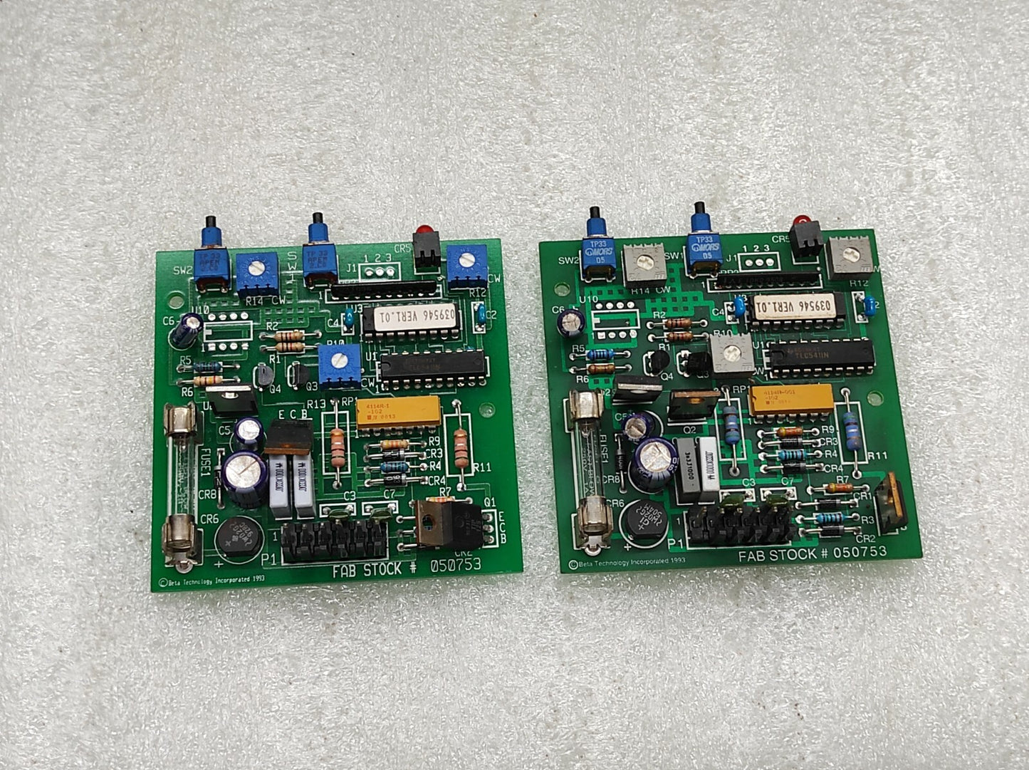 BETA TECHNOLOGY 050753 PCB 10649-00 REVISION A 043957