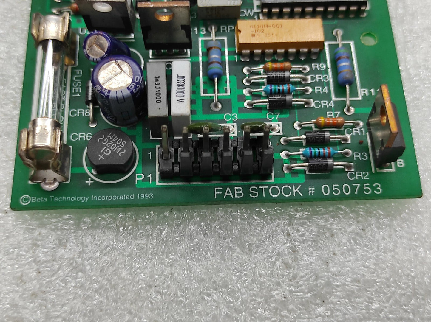 BETA TECHNOLOGY 050753 PCB 10649-00 REVISION A 043957